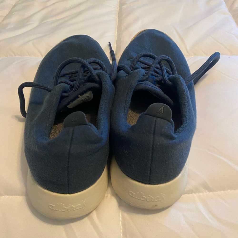 Allbirds Navy Wool Runners - Picture 3 of 5